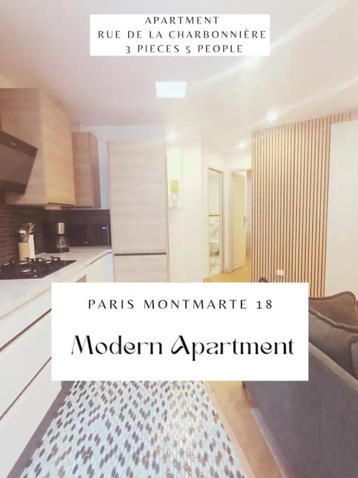 Apt Moderne 2 Chambres 5 Voyageurs París Exterior foto
